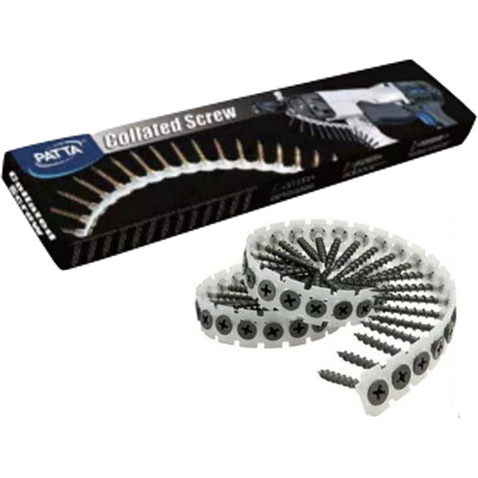 Patta Collated Dry-wall Screw Kits 17x25mm for IB900 | Patta by KHM Megatools Corp. Patta Collated Dry-wall Screw Kits 17x25mm for IB900 | Patta by KHM Megatools Corp.